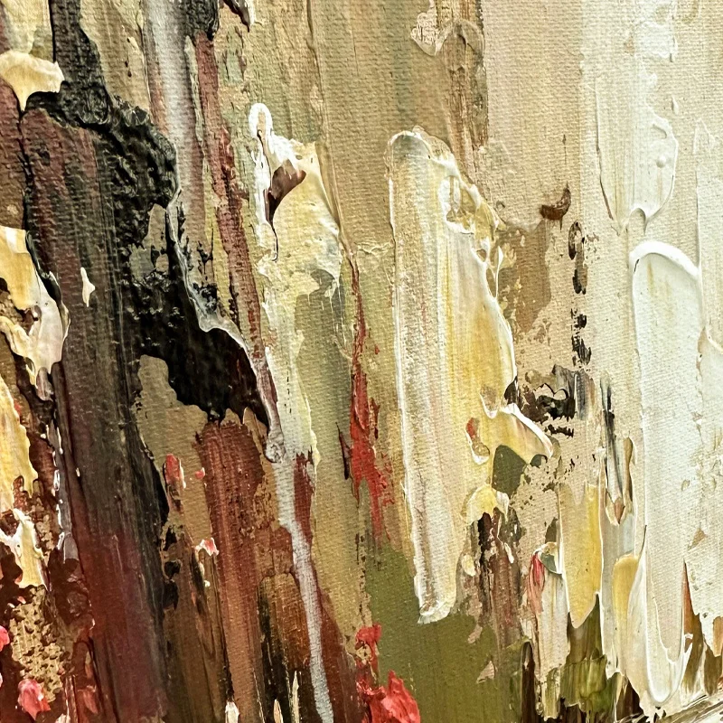 Customized dropshipping Abstract Oil Painting On Canvas Handmade Mural Modern Wall Art Picture Office Bar Home Large Art