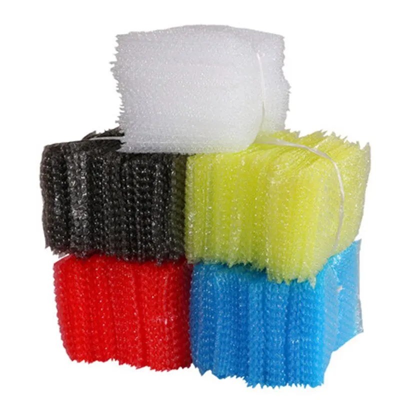 Colorful Shockproof Self-Seal Wrap Bubble Roll/Bag Cushion Air Inflatable Plastic Bag Protection bubble package wrap bag