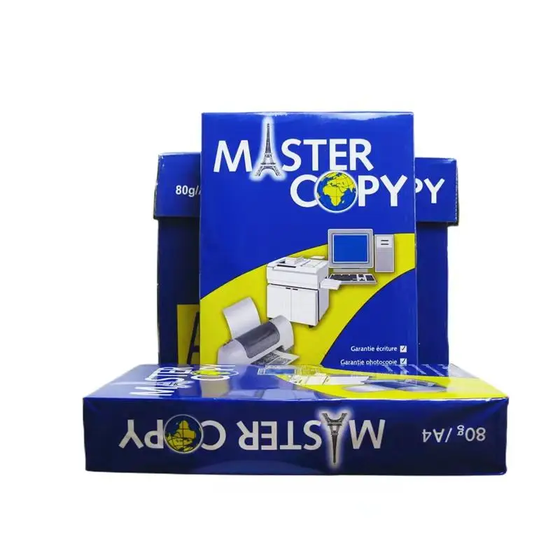 Multipurpose Paper Copy Pulp Print Size Copypaper Fax Laser Paper Jumbo Roll 80gsm 500 Sheets Bond A4 Paper