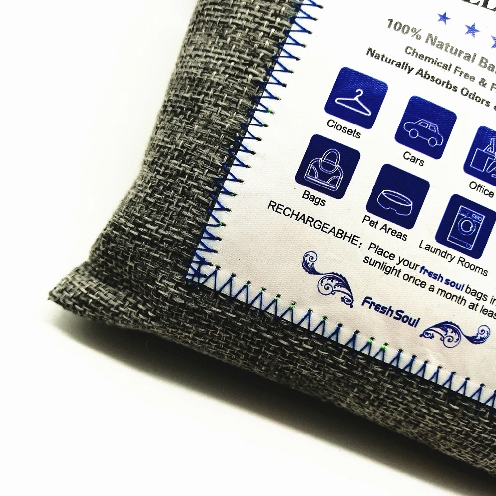 smoke smell remover bamboo charcoal odor eliminator naturally