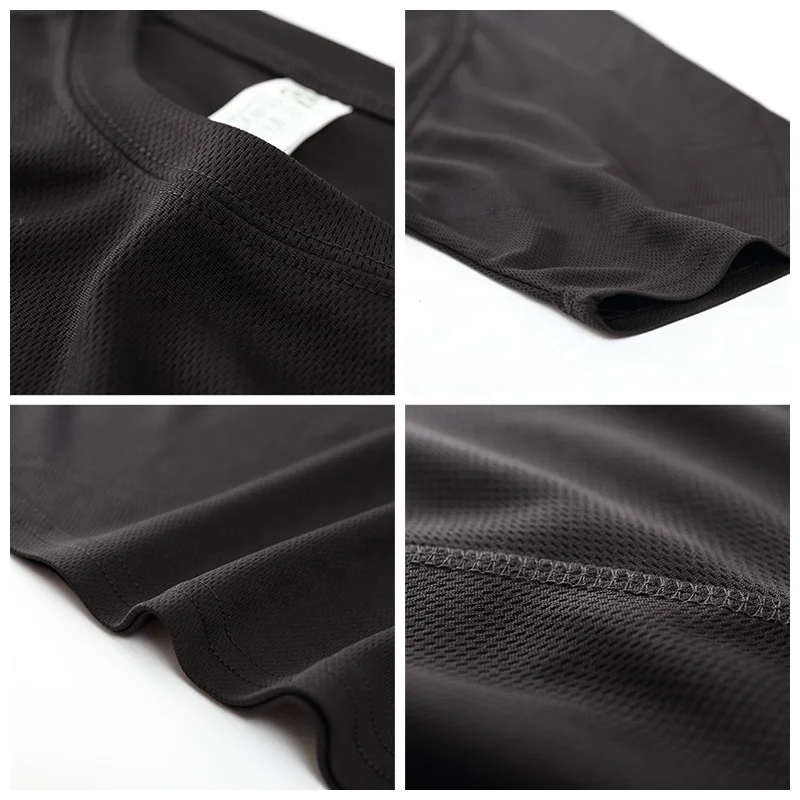 Индивидуальная быстросохнущая Мужская футболка из полиэстера, быстросохнущая футболка