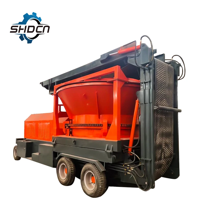 Shd Tree Root Wood Chipper with High Capacity