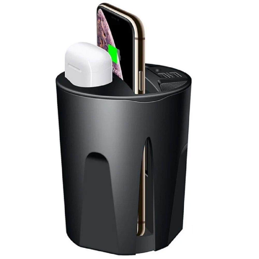 
Hot Sale High Quality Universal Charger Cup Stand Car Charger Cup for Mobile Phone 