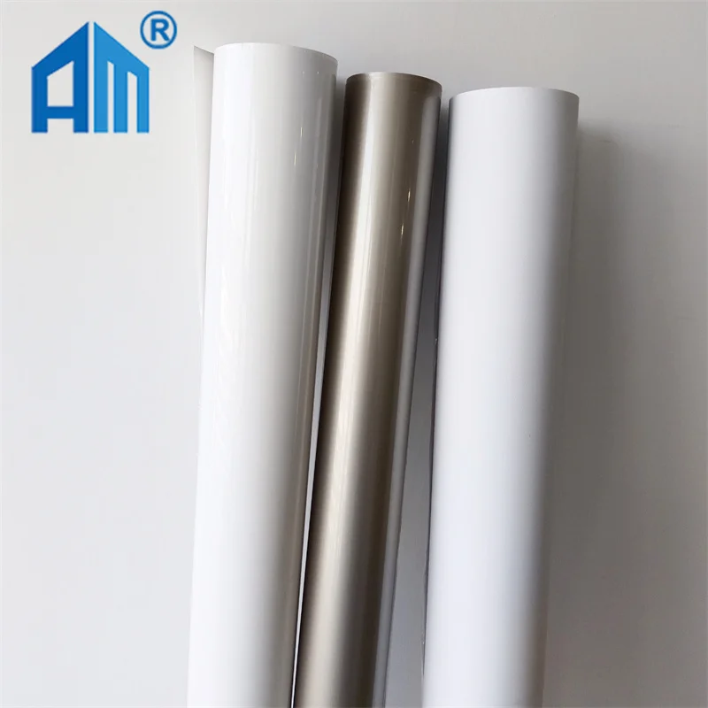 Hot Sell Aluminum Foil Metallic Film Decorative Door Film Pressure Plate Stickers