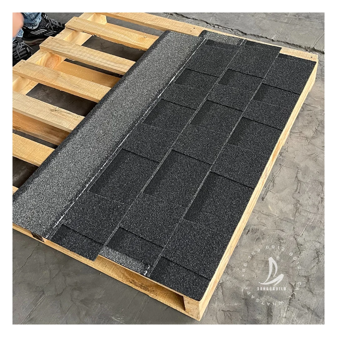 Barbados Adhesive Asphalt Shingle Roofing Exporter Solar Construction Building Material