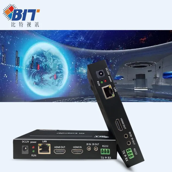 Newly launched 4k hd extender hd base t support 70m  No compression no delay HDMI Network Extender