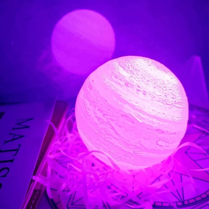 Night Light Rechargeable Touch Control Colourful Lighting Children 3D LED Night Light//