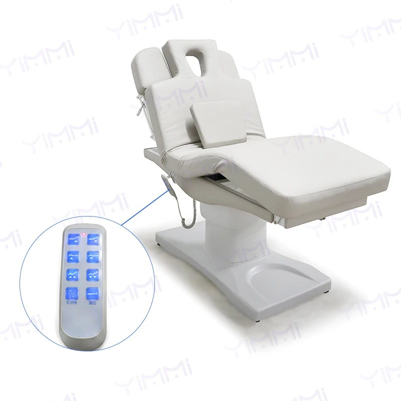 Yimmi Massage Table Beds 3 Motors Beauty Salon Equipment Esthetician Stretcher Adjustable Electric Studio Facial Bed