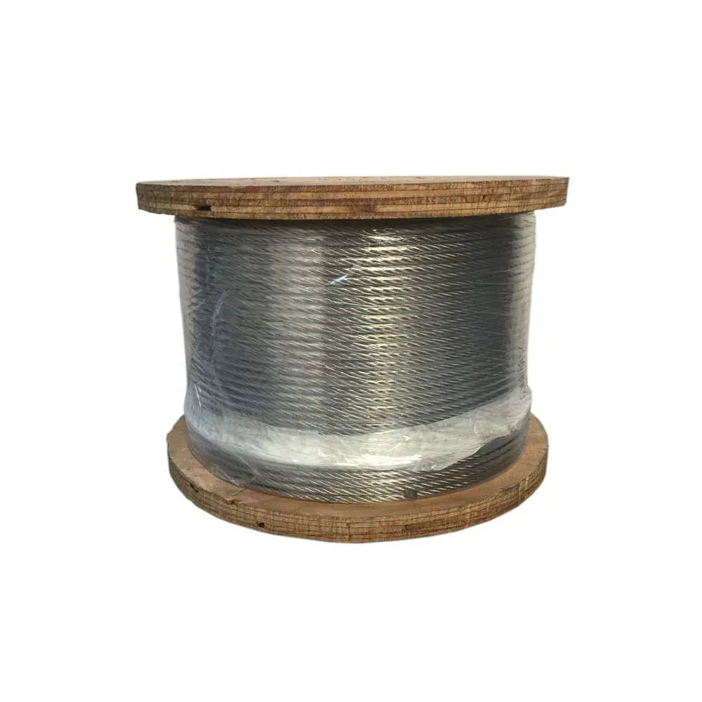 1.5mm 6mm 9mm 10mm 16mm carbon ungalvanized galvanized elevator aircraft cable highway guardrail steel wire rope