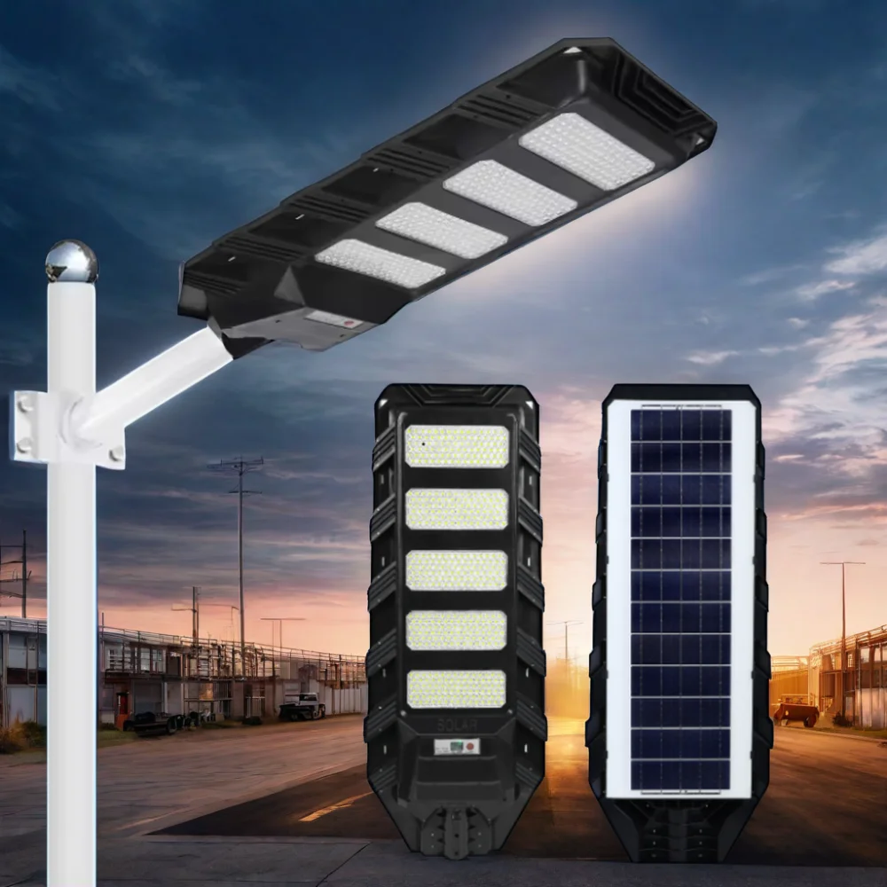 Outdoor Ip65 Waterproof LED Solar Street Light with PIR Sensor LED Street Lamp Housing