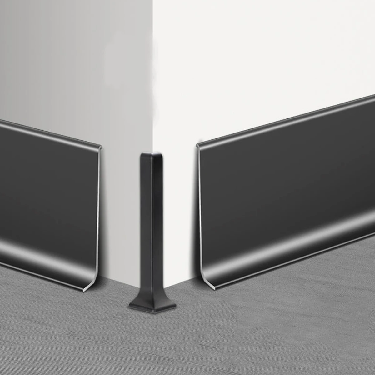 Hot sale water proof durable use aluminum Skirting base board  for home and commerce use