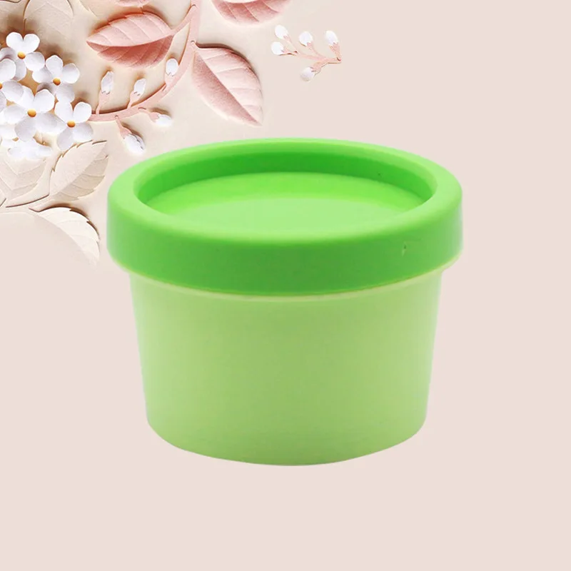 30g 50g 100g 200g 500g frosted plastic PP Colorful facial mask jar ice cream container