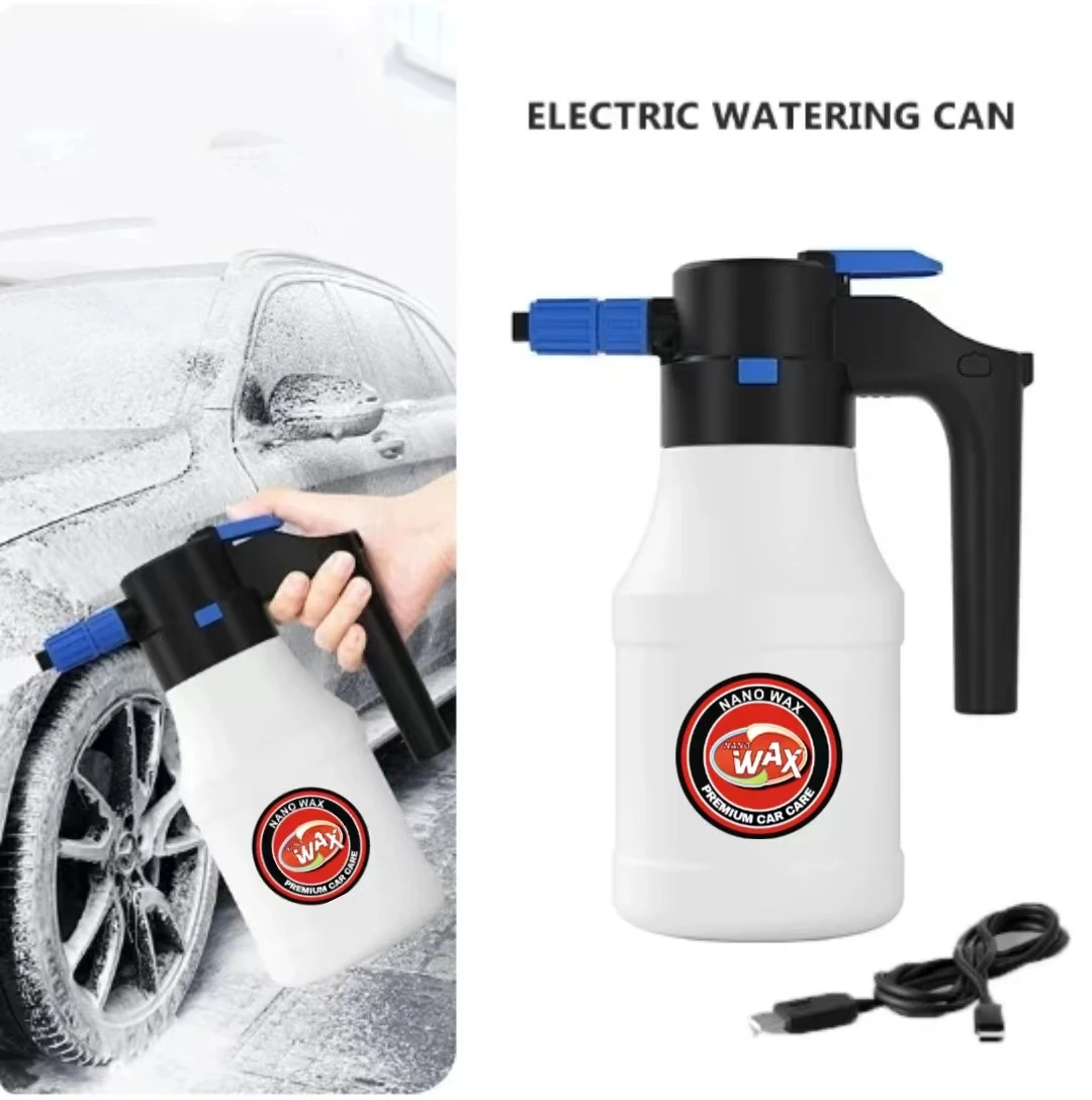 Nano wax Car wash foam gun, car wash soap sprayer, double filter