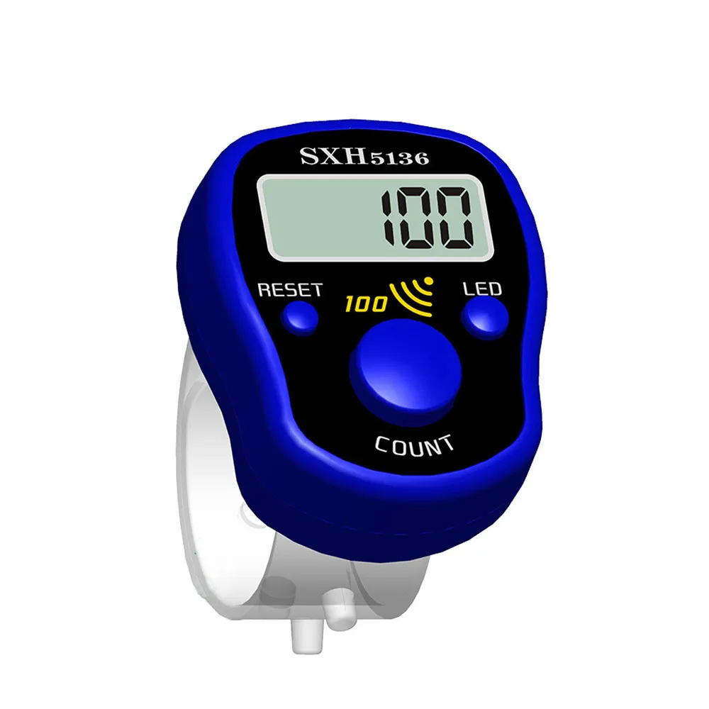 Stock Muslim Zikr King Mobile App Smart Ring Tasbeeh Tally Counter Tasbih Digital Finger Counter