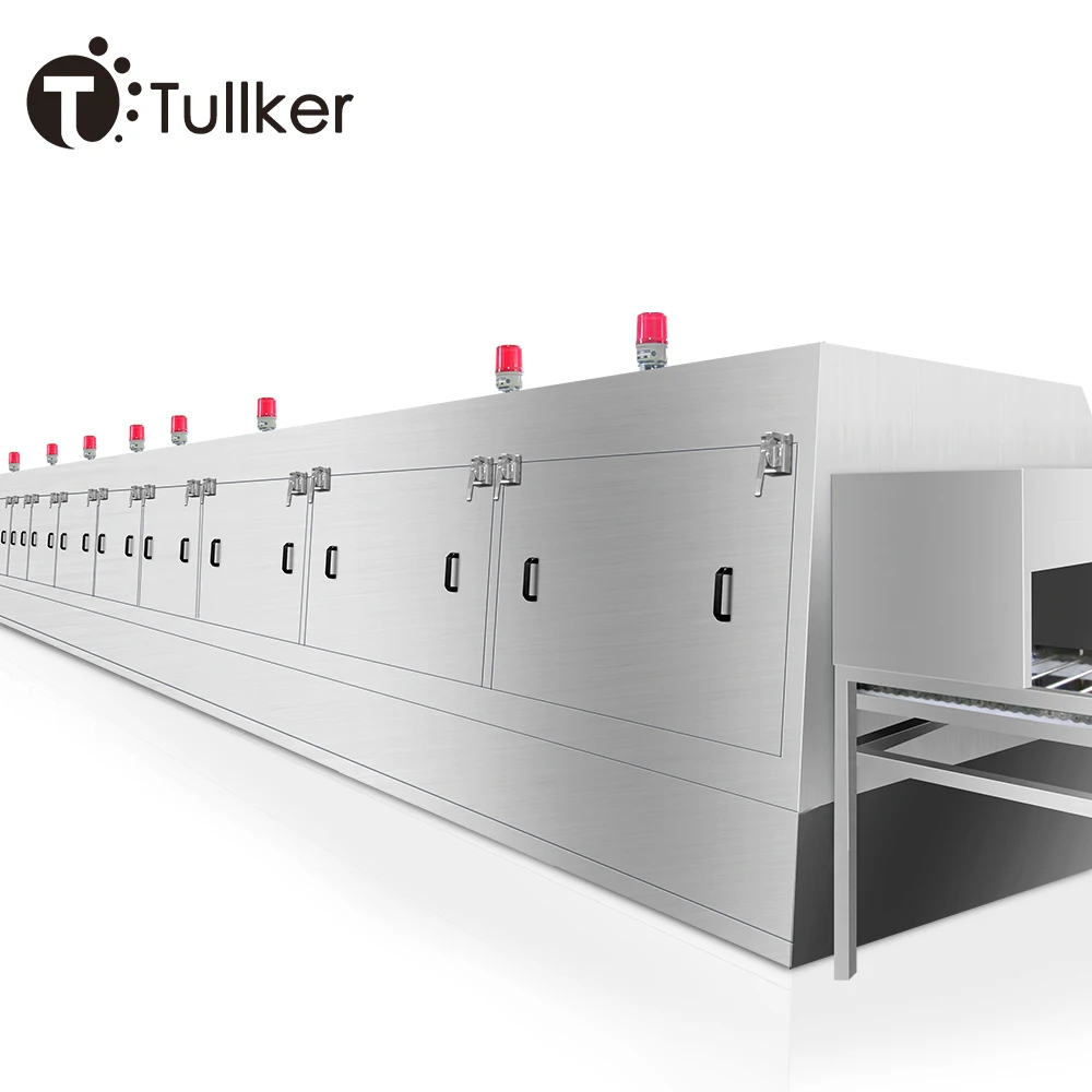 Pass Through Tunnel High Pressure Spray Sprayer PLC Conveyor Automatic Hardware Precision Blind Industrial Cleaning Line System