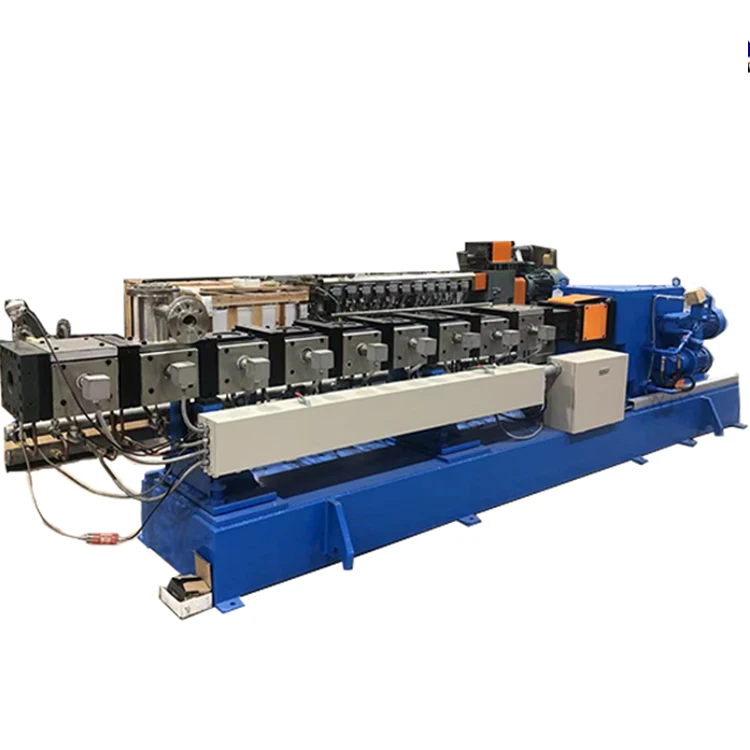 Tianhua SHJ series corotating pvc granules twin screw extruder