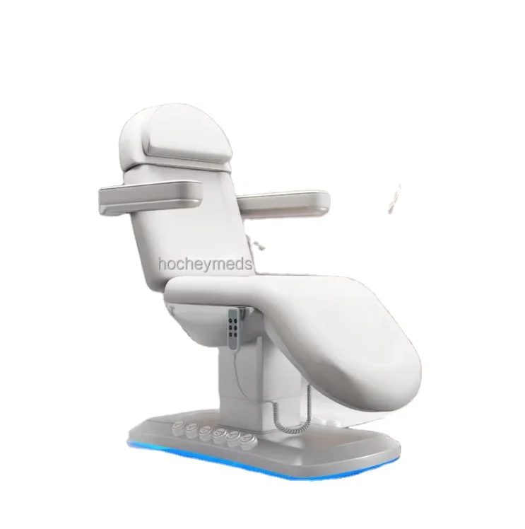 HOCHEY   Modern Luxurious Electric Beauty Salon Furniture Massage Table Facial Cosmetic Spa Facial Aesthetic Table Chair