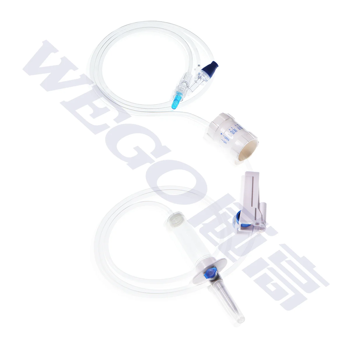 pet hospital use disposable veterinary IV Infusion set with needle for pig sheep