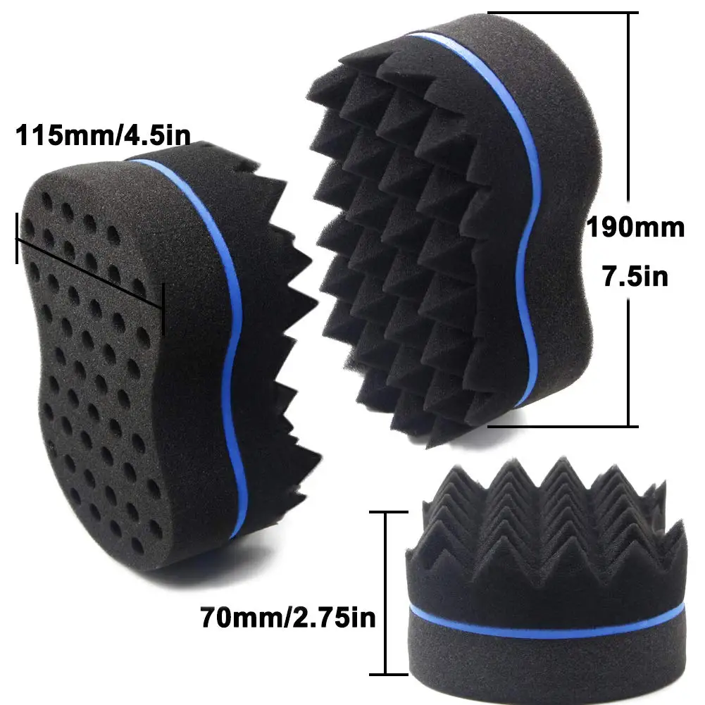 Twist Sponge Magic Sponge Brush Afro Styling  Hair Curls Sponge