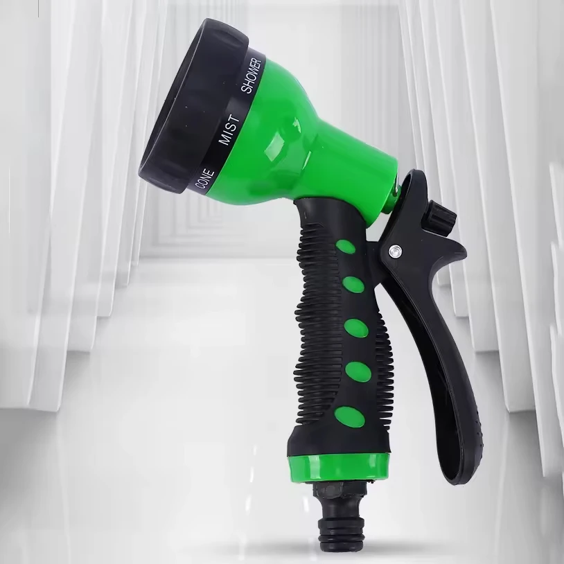 High Quality Multifunctional Adjustable Household Garden Watering Spray Gun 7 Pattern Water Spray Garden Nozzles