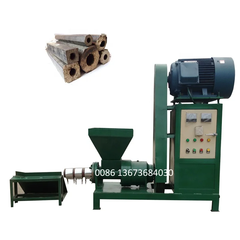 High efficiency corn stalk briquette making and pressing machine in good price