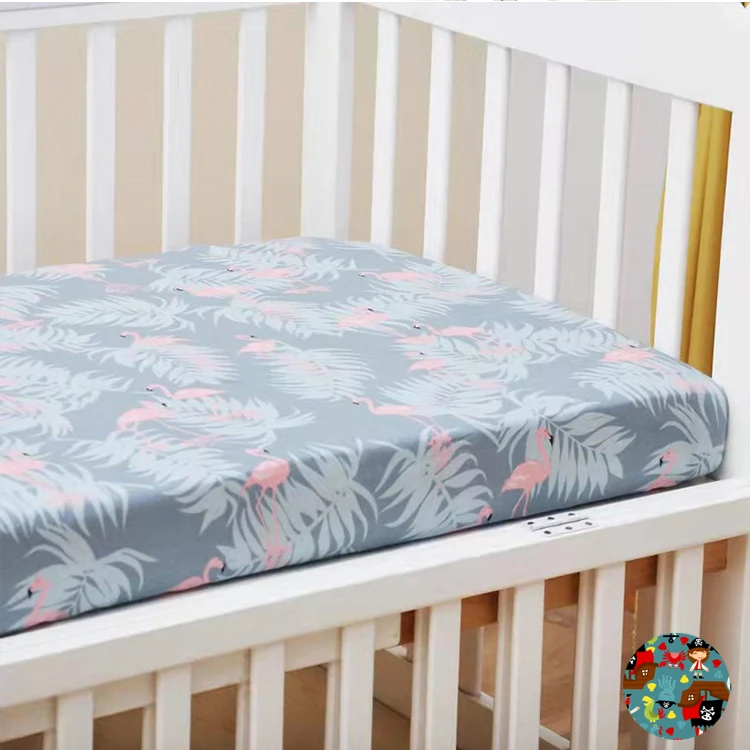 Famicheer BSCI cotton crib mattress fitted sheet travel