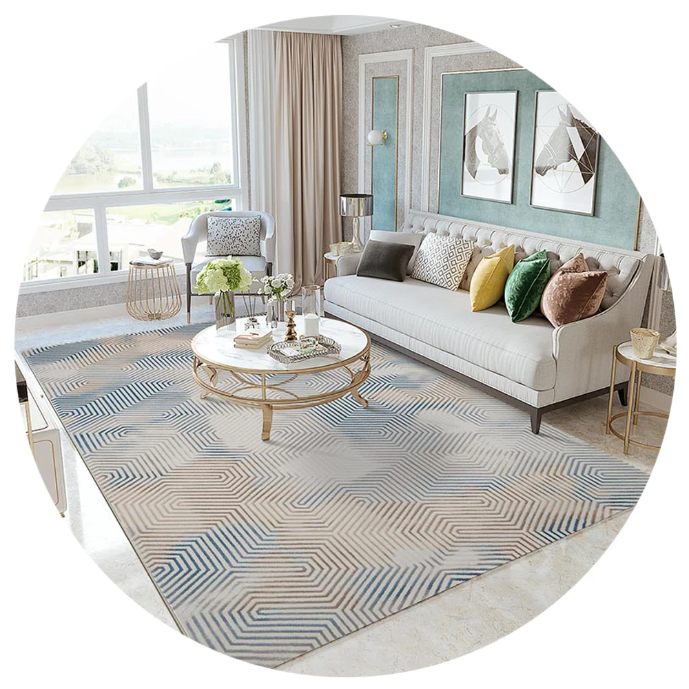 Модный Современный Высококачественный коврик для гостиной большие ковры и коврики