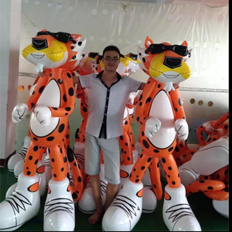 Air tight inflatable brand mini character factory sale, advertising  inflatable doll seat models  advertising replicate building