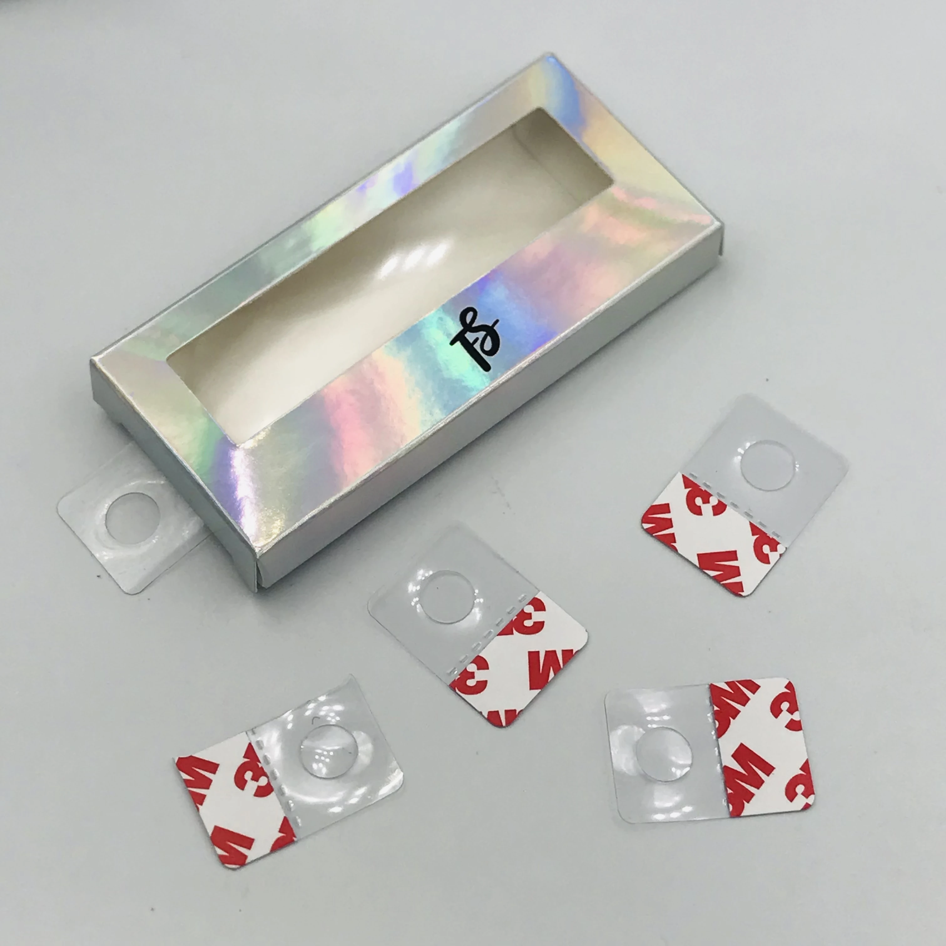 3M clear plastic Single Sided hooks tape, easy to Open Packaging, Perfect for Suspend from any hook to display items