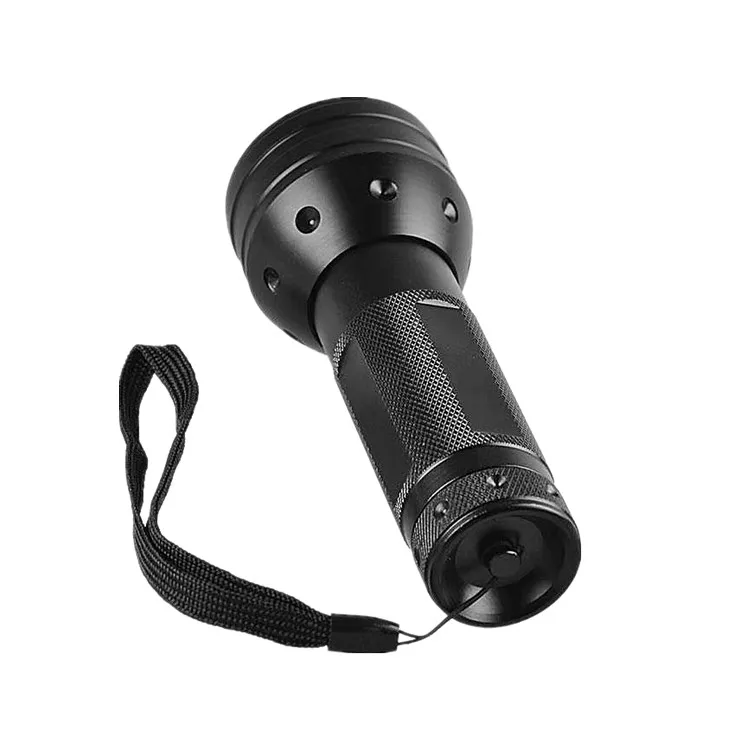 Free Laser Logo 395nm/365nm uv Blacklight Led Lights Linterna Amber & Jade Detection Ultraviolet Light ,UV Lamps Led