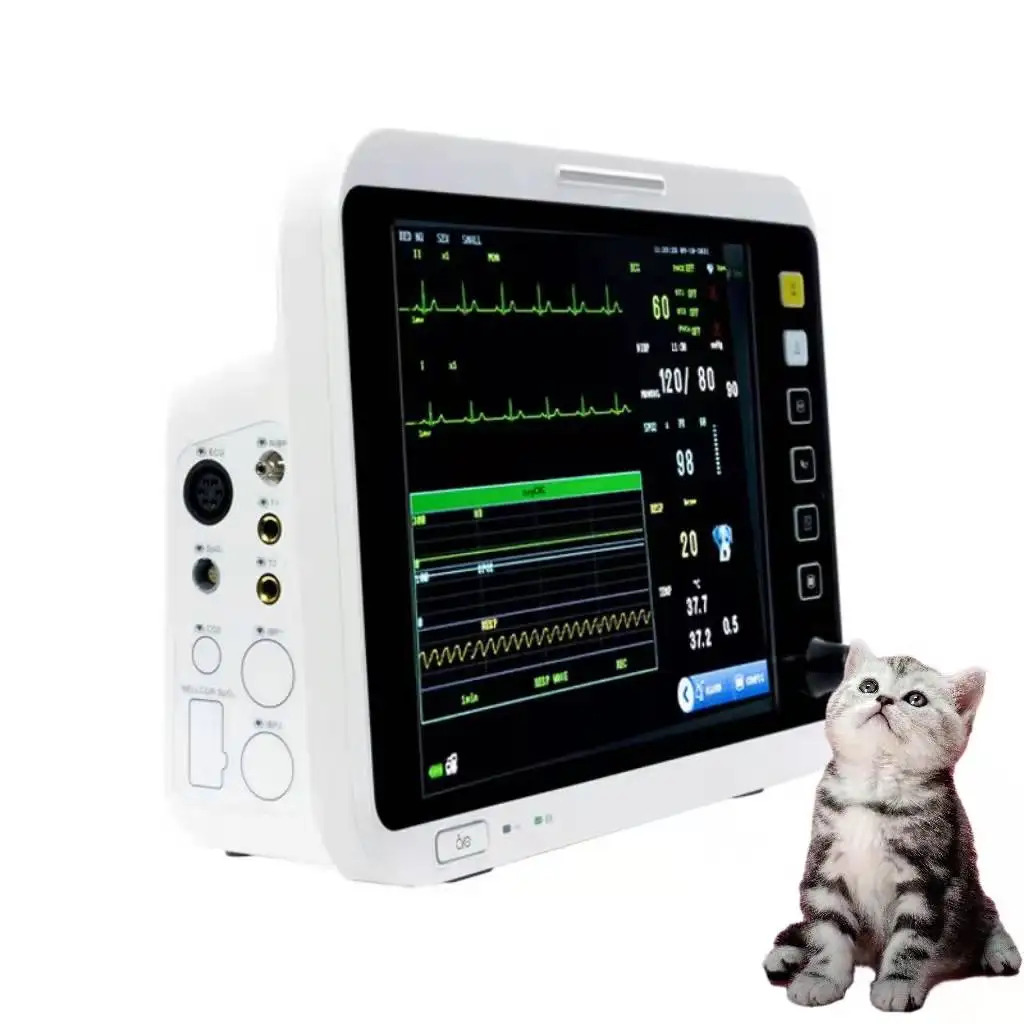 Yonker  vital sign monitor for veterinary animal hospital clinic equipment vet pet medical instrument monitor