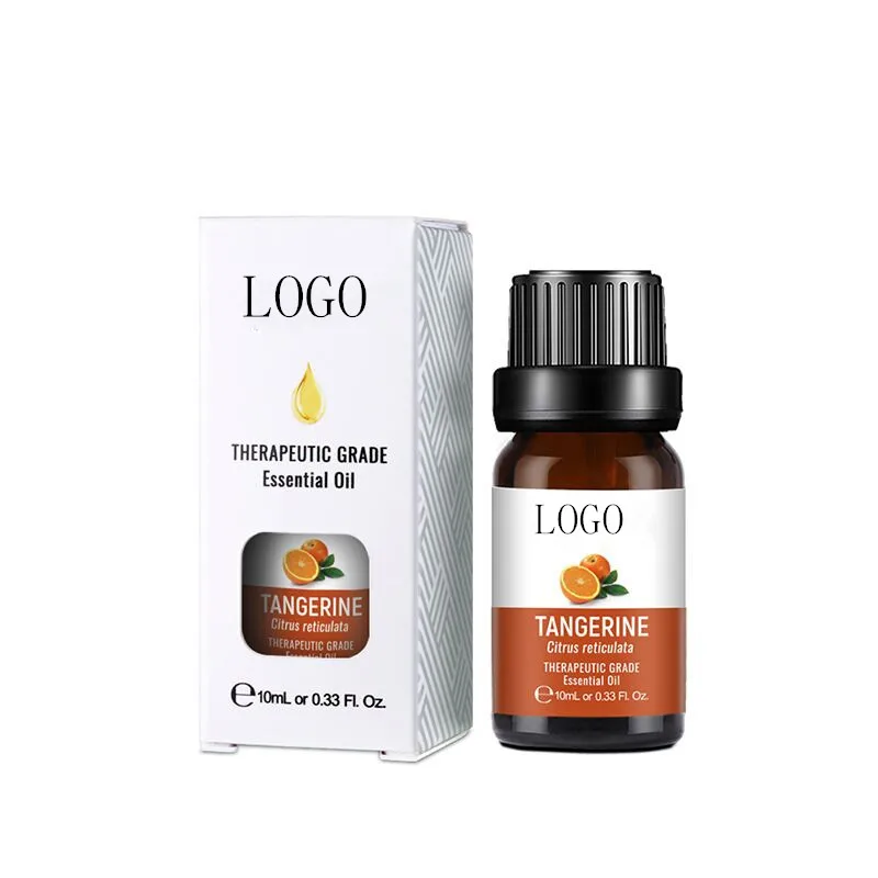 Superior Quality Tangerine Plant Aromatherapy Single Recipe Essential Oil Tangerine10ML Humidifier Aroma Diffuser Essential Oil