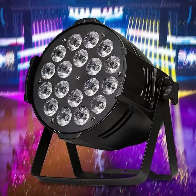 WOLINK stage lights DMX512 wedding bar concert 120W 4 IN 1 RGBW par can led Par 18 light