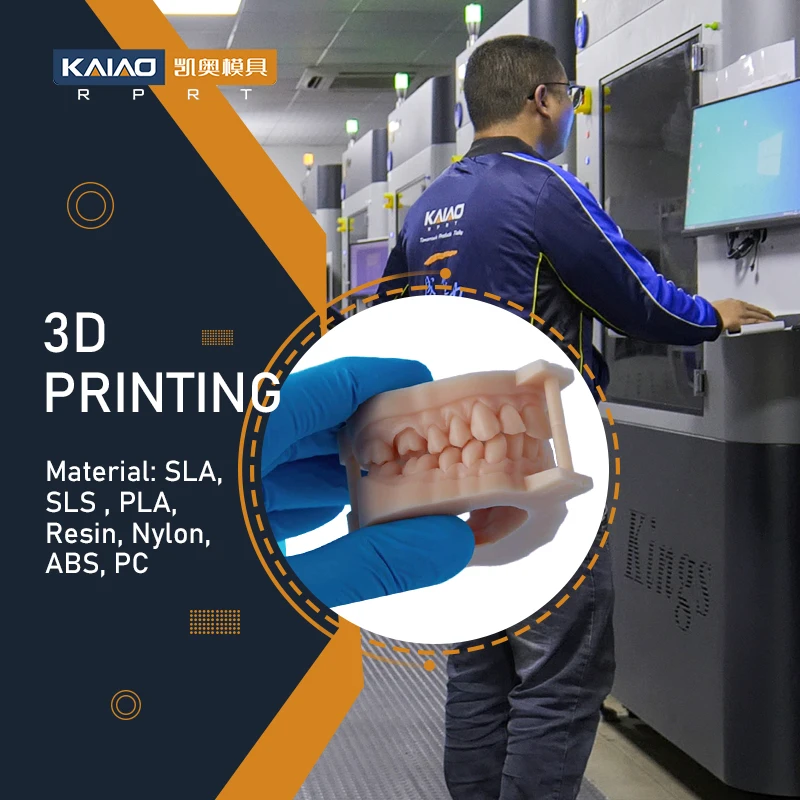 KAIAO белый полупрозрачный полимерный 3D-печать гладкая поверхность художественные изделия функция тестирования пластмассовый прототип