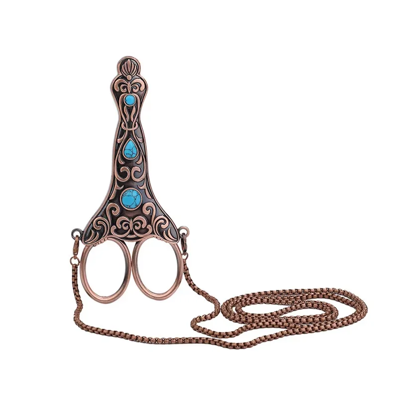 Good Quality Low Price antique sewing scissors safety scissors with cover