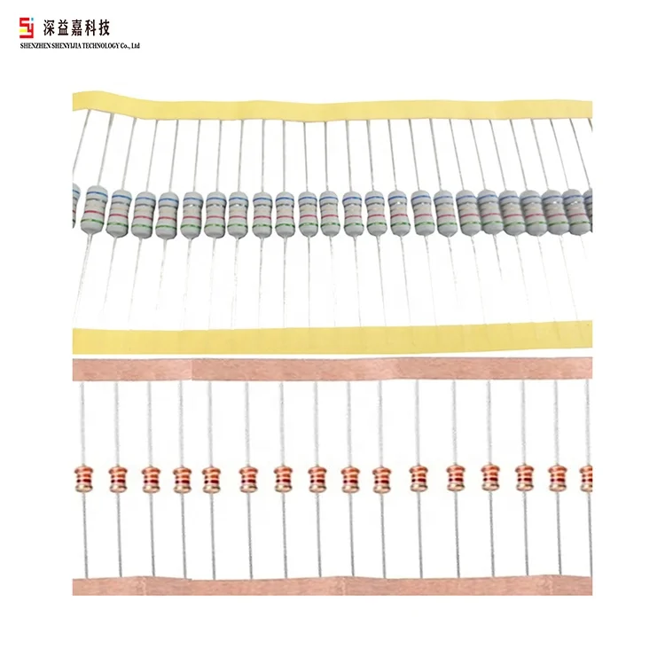 1/8 W - 5WS Carbon Film Resistor 5% 480 Ohm 6 Ohm 220 ohm resistor color
