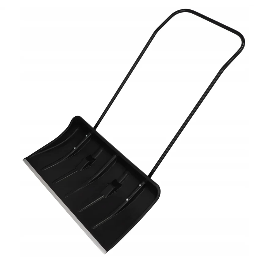 Snow Removal Scoop Lightweight and Efficient Snow Pusher Shovel with Wheels for Industrial Home Use