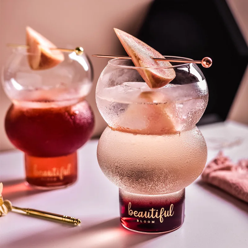 Creative Customized logo Coffee Cocktail Glass Beer Cup 520ml