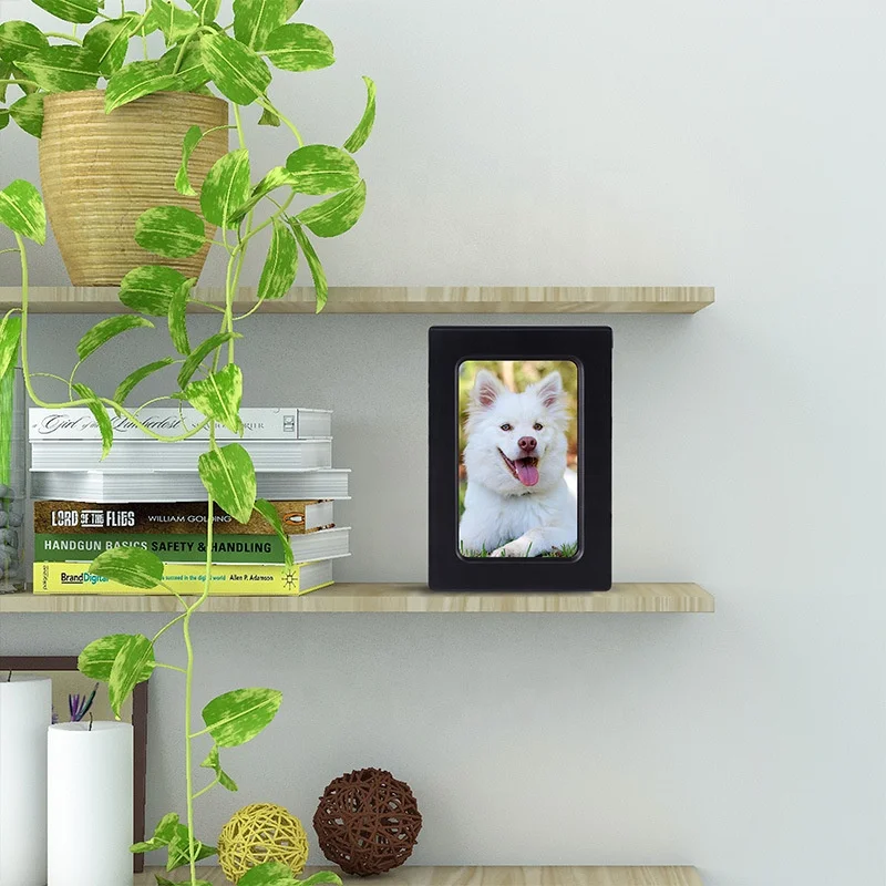 Commemorative pet urn wooden pull-out type photo capable Pet Cremation Funeral wooden box pet relic coffin