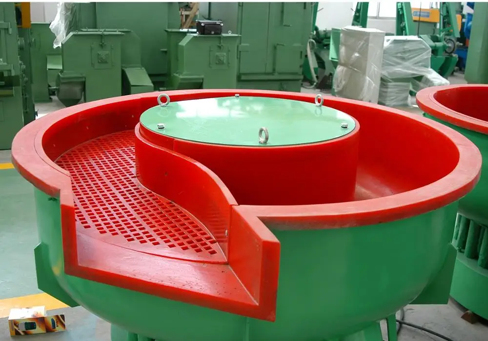 
LMJ600 vibrating polishing machine 