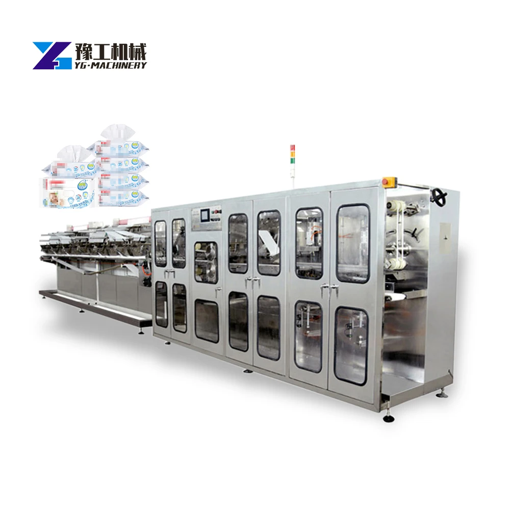 Good quality factory directly sale single wet wipes manufacturing machine