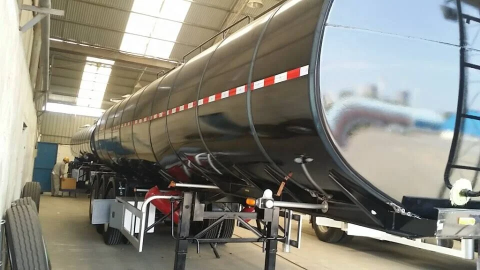 
Liquid Bitumen Asphalt Storagge Tanker Semi Trailer 