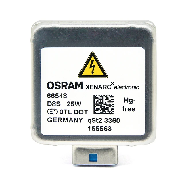 OSRAM Xenon bulb Germany Original Line D8S 66548 12V 24V 25W PK32d-1 4300K 3200Lm E1 approval