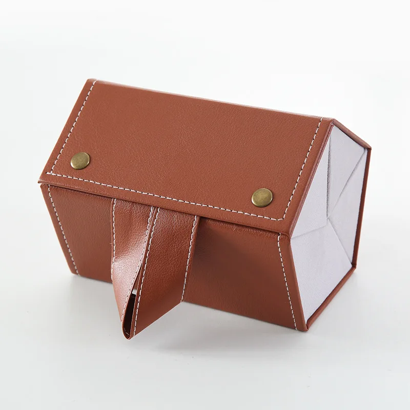 Leather 2 3 4 5 6 Pair Travel Portable Eyeglasses Sunglasses Glasses Folding Organiser Storage Case