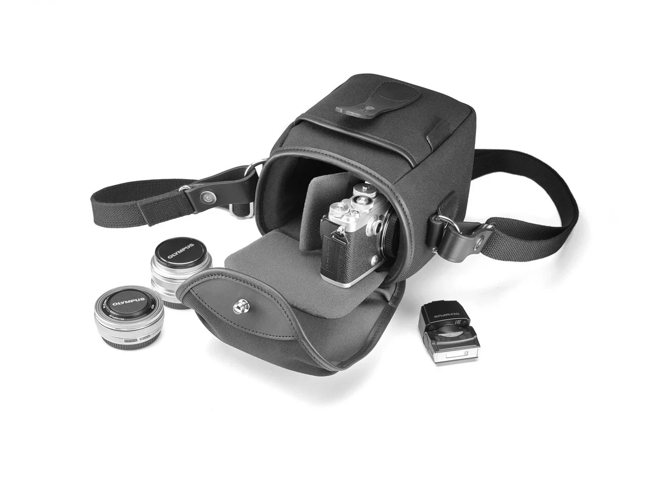 Travel Durable Canvas Dslr Waterproof Camera Waist Bag Digital Camera Sling Bag Vintage Camera Bag For Men Women