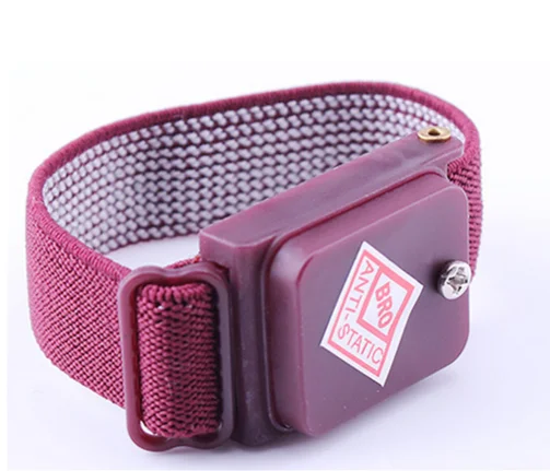 Free Shipping SW02 Blue Red Black Wireless Wrist Strap ESD Bracelets