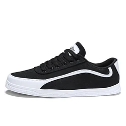 Лидер продаж, низкие дышащие холщовые кроссовки с верхом для ходьбы, мужская повседневная обувь