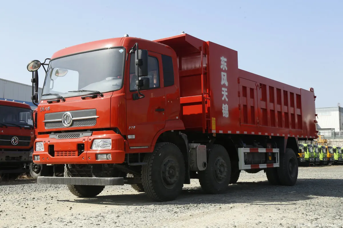 2023 Low Price 130hp Dongfeng Dump Truck Used Cargo Truck for City Delivery