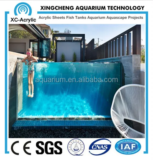 Custom PMMA acrylic Sheet High Transparent Perspex Glass Clear Cast Acrylic Sheet/Panel for Swimming Pool