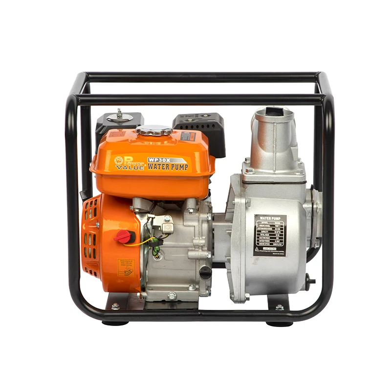 China 5.5hp 6.5hp 3 Inch Farm Irrigation Gasoline Petrol Engine Water Pump